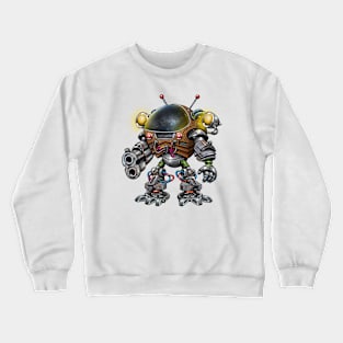 Cool Robot Crewneck Sweatshirt